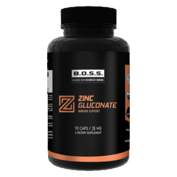 Gluconat de zinc, 90 capsule, Vitabolic