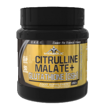 L-Citruline Malate + Glutathione Gsh, 250g, Vitabolic