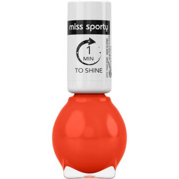 Lac de unghii 1 Minute To Shine 124, 7ml, Miss Sporty