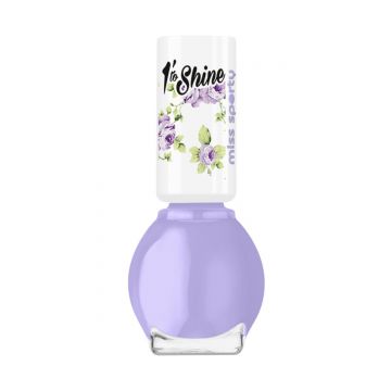 Lac de unghii 1 Minute To Shine 300 Lilac Poetry, 7ml, Miss Sporty