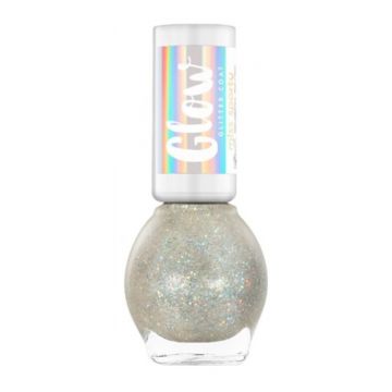 Lac de unghii Glow Glitter 030 Winter Glow, 7ml, Miss Sporty