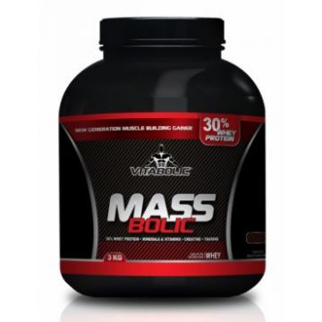 MassBolic cu aroma de ciocolata, 3kg, Vitabolic