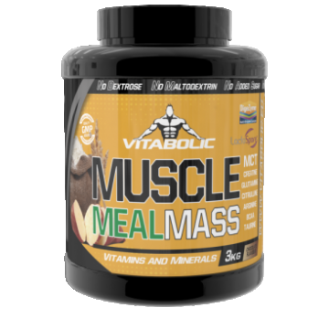 Muscle Meal Mass cu aroma de Ciocolata Rocher, 3kg, Vitabolic