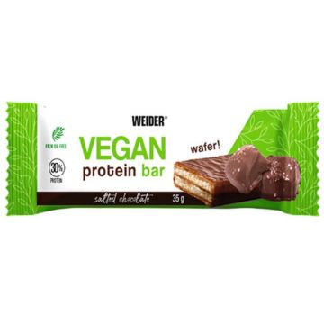 Napolitana vegana cu aroma Salted Chocolate, 35g, Weider
