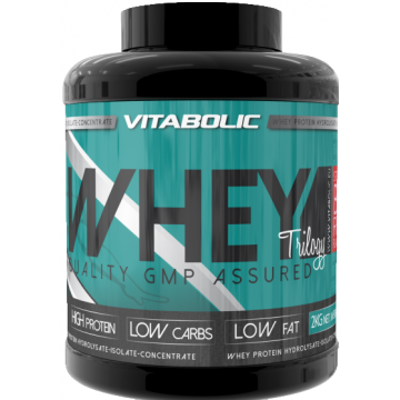 New Whey Trilogy Triple Ciocolata, 2kg, Vitabolic