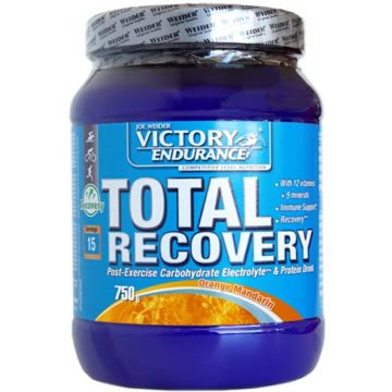 Pulbere post work-out cu aroma de Orange Total Recovery, 750g, Weider