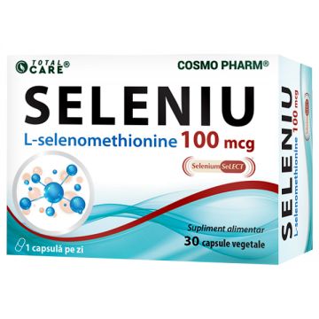 Seleniu 100mcg, 30 capsule, Cosmopharm