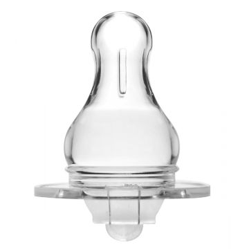 Set tetine silicon Advanced marime M 3-6 luni, 2 bucati, PUR