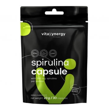 Spirulina, 30 capsule, Vitaxynergy