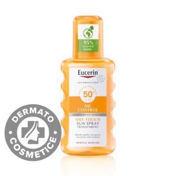 Spray de corp transparent cu SPF50+, 200ml, Eucerin