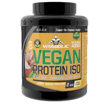 Vegan Protein Vanilie, 2kg, Vitabolic