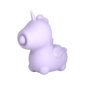 Vibrator clitoridian in forma de unicorn mov, 1 bucata, Unihorn
