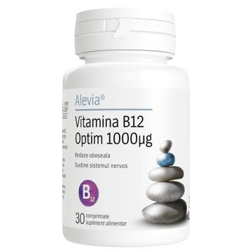 Vitamina B12 Optim 1000mcg, 30 capsule, Alevia