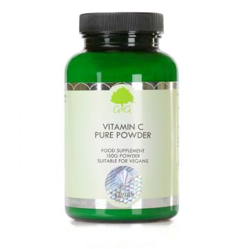 Vitamina C pulbere pura, 150g, G&G