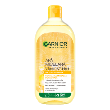 Apa micelara cu vitamina C Skin Naturals, 700ml, Garnier