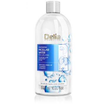Apa micelara hidratanta cu acid hyaluronic , 500ml, Delia Cosmetics