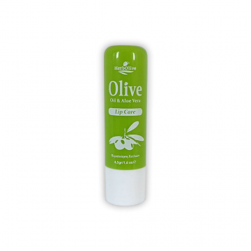 Balsam de buze cu ulei de masline si aloe vera, 4.5g, Herbolive