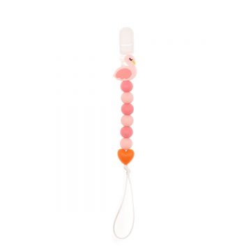 Colier pentru suzeta cu model de lebada, 1 bucata, Coccorito