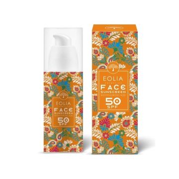 Crema de fata cu protectie solara SPF50, 50ml, Eolia
