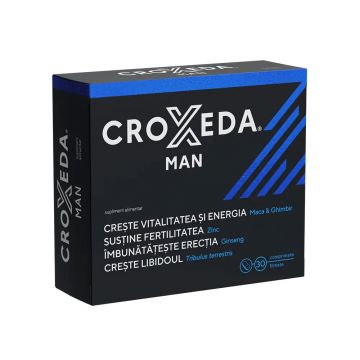 Croxeda Man, 30 comprimate filmate, Fiterman