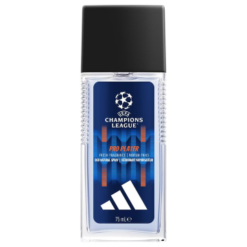 Deodorant natural spray UEFA Pro Player, 75ml, Adidas