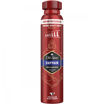 Deodorant spray pentru barbati Captain, 250ml, Old Spice