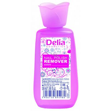 Dizolvant cu acetona, 58ml, Delia Cosmetics