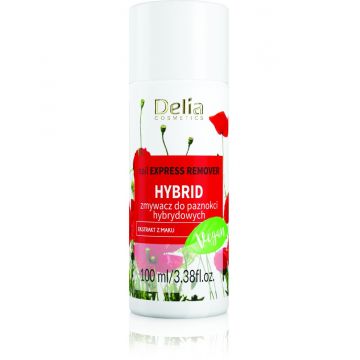 Dizolvant cu acetona hybrid, 100ml, Delia Cosmetics