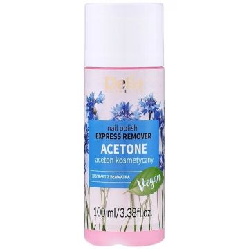 Dizolvant pentru gel si lac de unghii vegan, 100ml, Delia Cosmetics