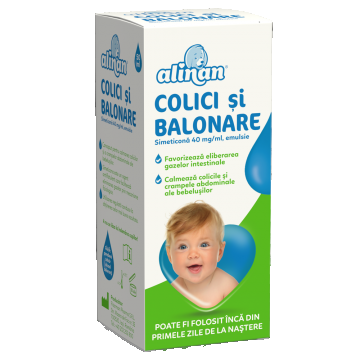 Emulsie colici si balonare Alinan, 50ml, Fiterman