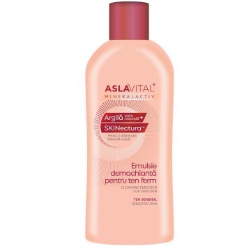 Emulsie demachianta pentru ten ferm MineralActiv, 200ml, Aslavital