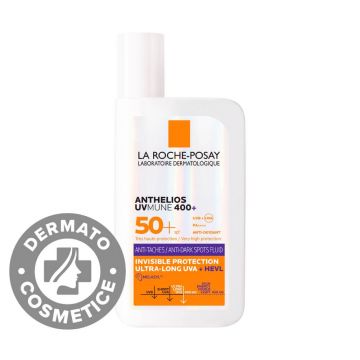 Fluid anti-pete pigmentare cu SPF50+ Anthelios UVMUNE 400+ HEVL, 50ml, La Roche-Posay