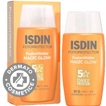 Fotoprotector Fusion Water Magic Glow SPF50, 50ml, Isdin