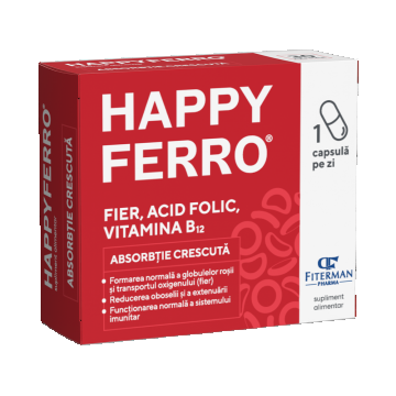 Happy Ferro, 30 capsule, Fiterman