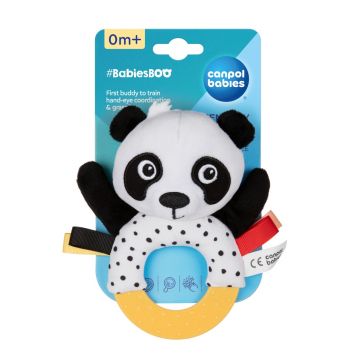 Jucarie senzoriala pentru bebelusi cu inel gingival BabiesBoo 68/086, 1 bucata, Canpol babies