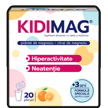 KidiMag, 20 plicuri, Zdrovit