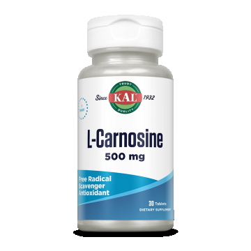 L-Carnosine 500 mg KAL, 30 tablete, Secom