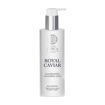Lapte demachiant cu efect iluminator Royal Caviar, 200ml, Natura Siberica