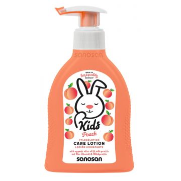 Lotiune de corp cu aroma de piersica, 200ml, Sanosan