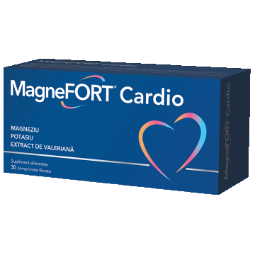 MagneFort Cardio, 30 comprimate filmate, Biofarm
