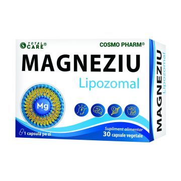 Magneziu Lipozomal, 30 capsule vegetale, Cosmopharm