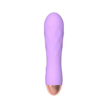 Mini vibrator cu 7 moduri de vibratie mov, 1 bucata, Cuties
