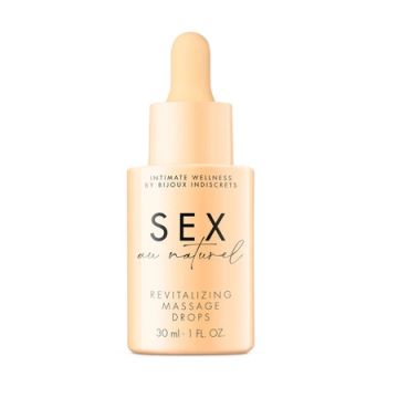 Picaturi revitalizante pentru masajul intim Sex Au Naturel, 30ml, Bijoux Indiscrets