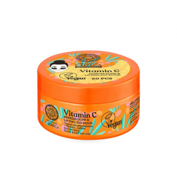 Plasturi de ochi pentru lifting si luminozitate Oblepikha C-Berrica, 60 bucati, Natura Siberica