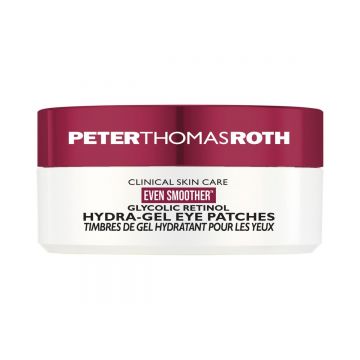Plasturi pentru ochi Even Smoother Glycolic Retinol Hydra-Gel, 60 bucati, Peter Thomas Roth