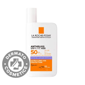 Protectie solara foarte ridicata impotriva radiatiilor UV si a petelor pigmentare Anthelios UVMUNE 400 SPF50+, 50ml, La Roche-Posay