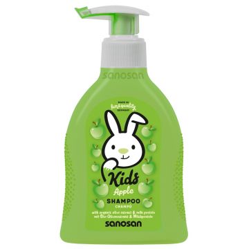 Sampon pentru copii cu aroma de mar, 200ml, Sanosan