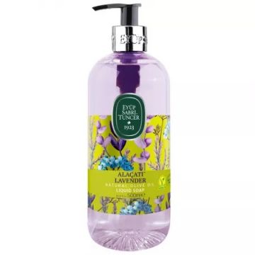 Sapun lichid cu ulei natural de masline Alacati Lavender, 500ml, Eyup Sabri Tuncer