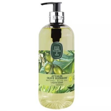 Sapun lichid cu ulei natural de masline Ayvalik Olive Blossom, 500ml, Eyup Sabri Tuncer