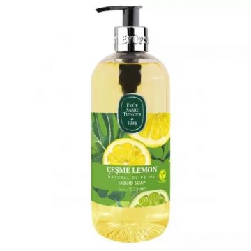 Sapun lichid cu ulei natural de masline Cesme Lemon, 500ml, Eyup Sabri Tuncer